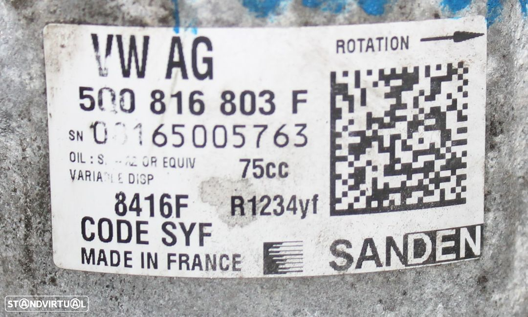 Compressor AC Volkswagen Polo 6R - 3