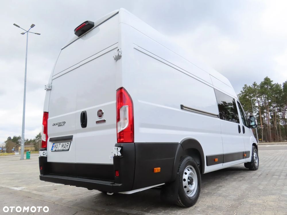 Fiat Ducato MAXI seria 8 MIXTO Doka Brygadowy Dubel 7-Mio Osobowy+1170 Kg Ładowności DMC 3500 Kg Rozstaw Osi 4035 mm Furgon L4H3 2.2 MultiJet3 H3-POWER 160 KM Android Auto/Carplay Serwis ASO Do Ostatniego Kilometra Gotowy Do Pracy STAN JAK NOWY POLECAM - 9