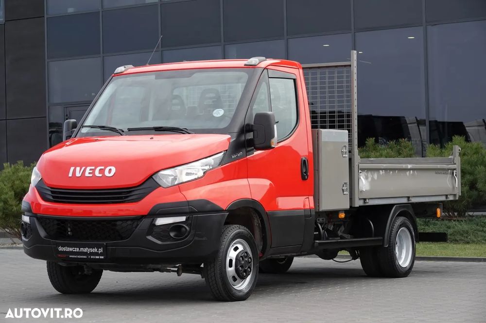 Iveco DAILY 35-120 / WYWROTKA TYLNOZSYPOWA / BLIŹNIAK / MANUAL  / SPROWADZONY - 9