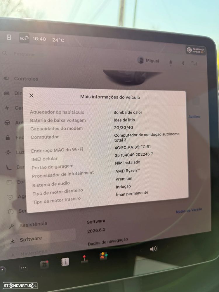 Tesla Model 3 Long Range Tração Integral Premium - 15