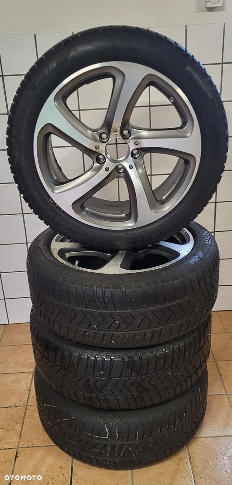 Komplet koła zimowe Mercedes E W213 18" 5x112 245/45 Oryginał - 2