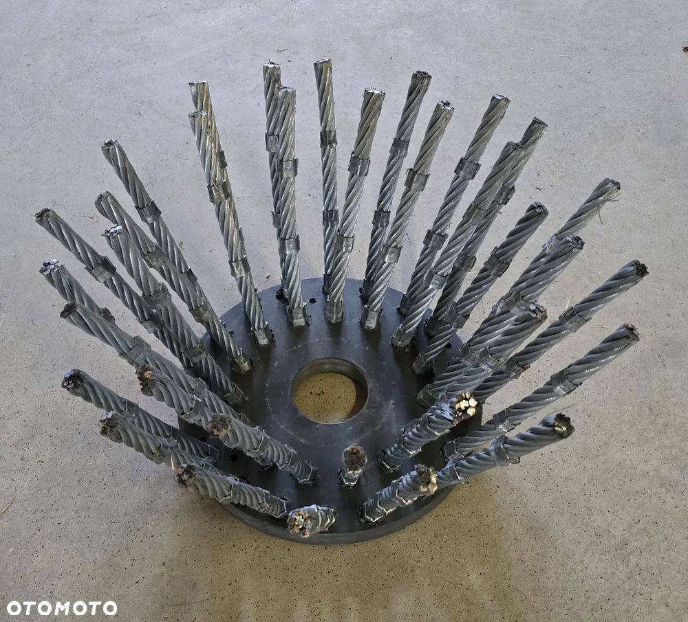 Szczotka boczna talerzowa do chwastów do zamiatarki Metal Technik Pronar Agata320/500 - 3