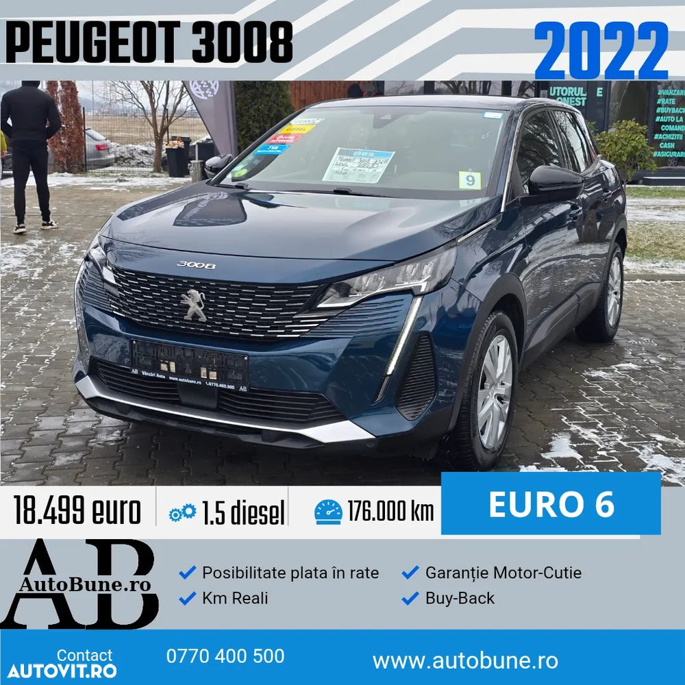 Peugeot 3008 BlueHDi 130 Stop & Start EAT8 Active Pack - 1
