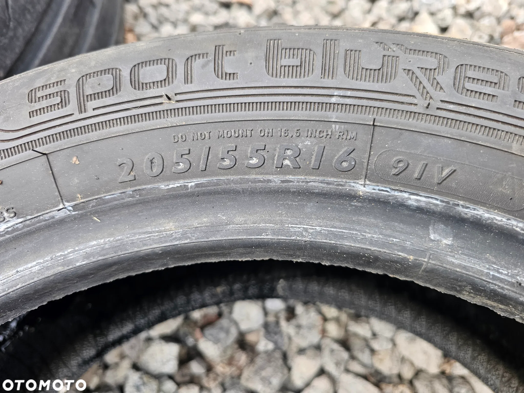 DUNLOP 205/55R16 91V SPORT BLURESPONSE (LRR) (1szt.) (1x5,0) (DOT: 1x4219) L688 - 3