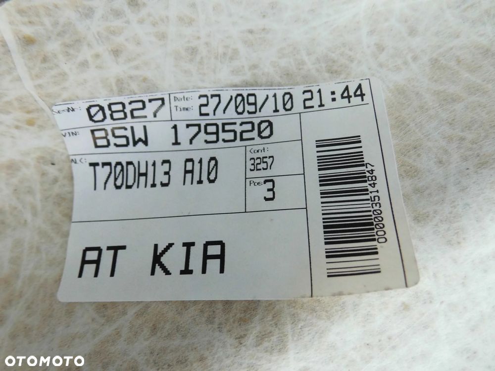 PODSUFITKA KIA CEED I KOMBI LIFT 2009-2012r. ORYGINAŁ - 13