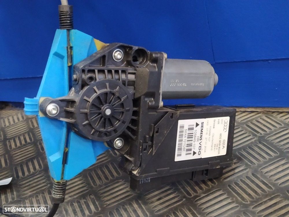 ELEVADOR DE VIDRO TRASEIRO DIREITO AUDI A4 AVANT 2007 - 3