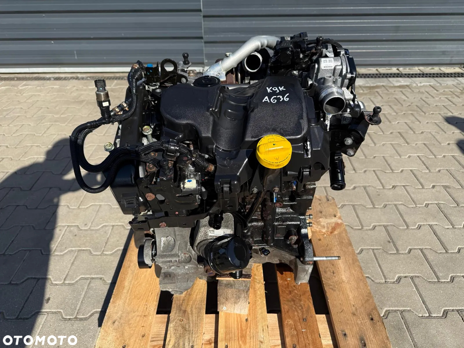 SILNIK NISSAN QASHQAI II J11 1.5 DCI K9K A636 K9K636 150000km - 2
