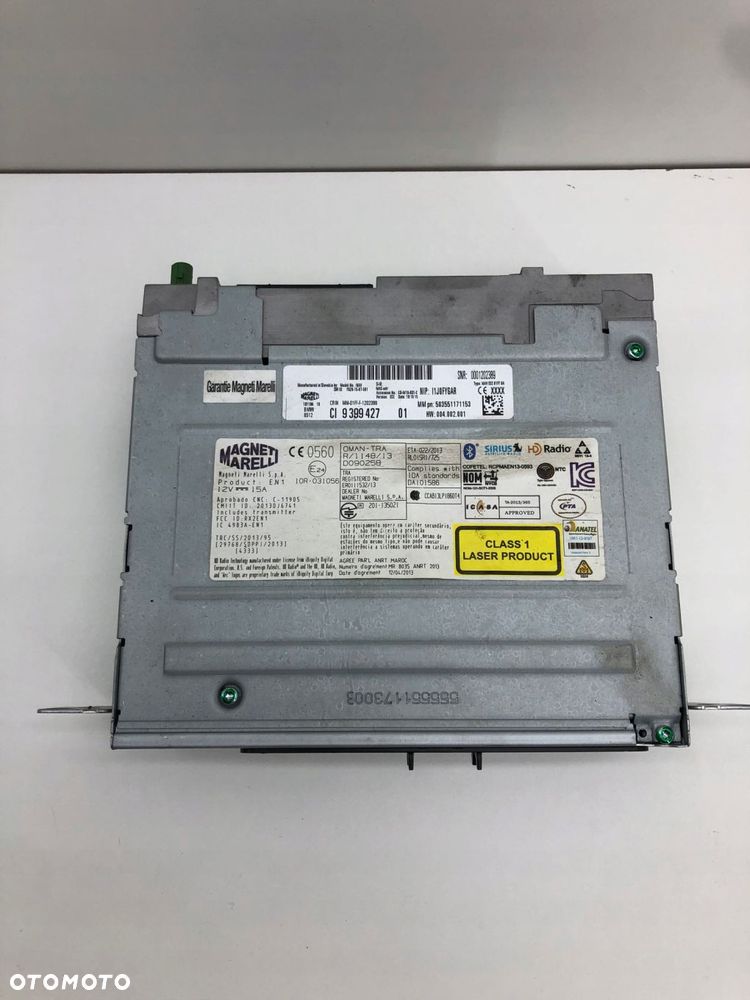 BMW 3 F30 F31 RADIO NAWIGACJA CZYTNIK CD 9399427 - 2