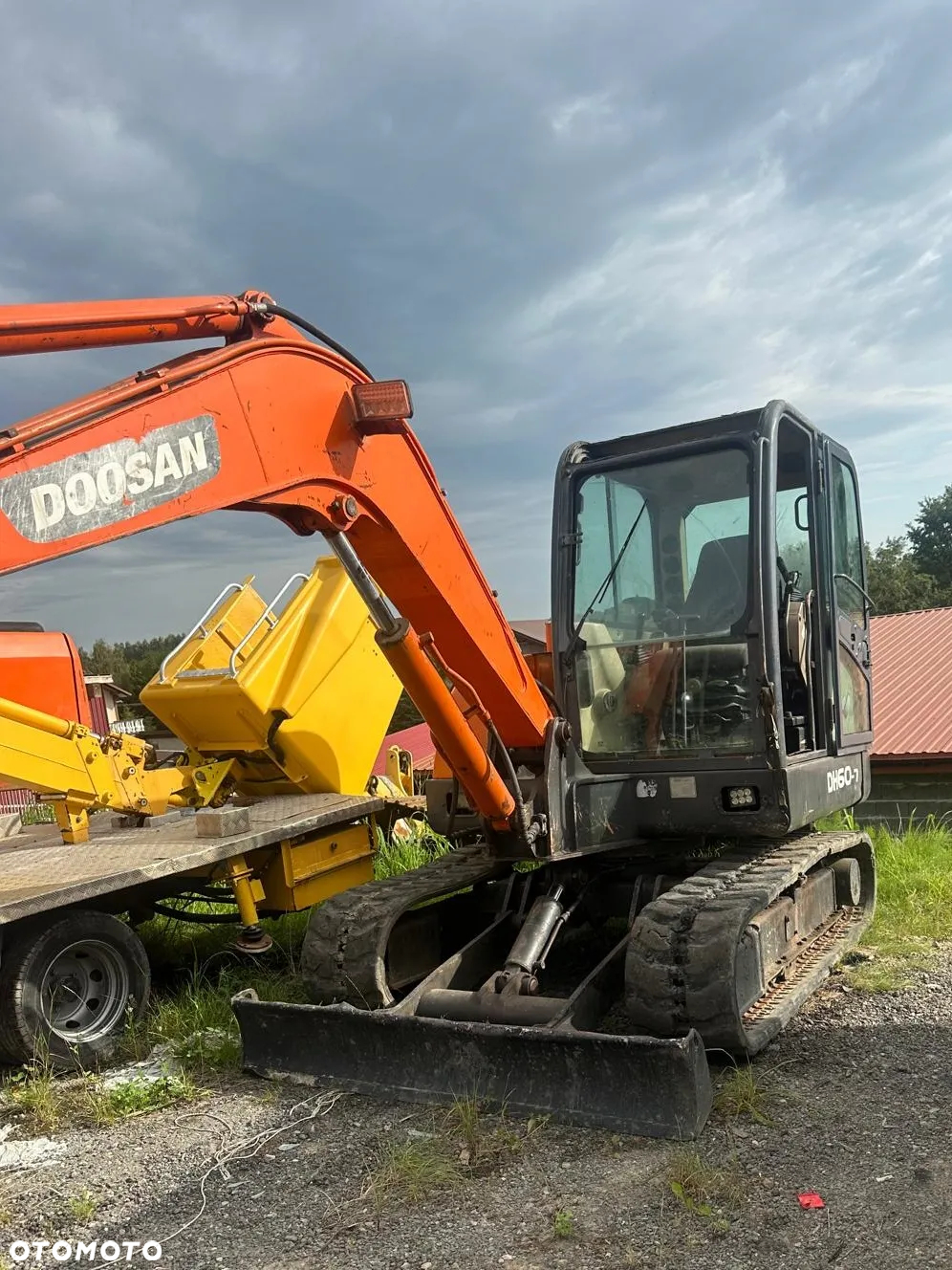 Doosan Minikoparka Gąsienicowa DOOSAN DH60 DH60-7 6 Ton - 3