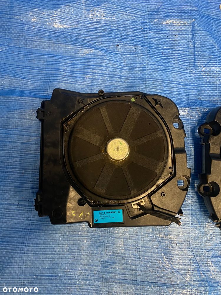 GŁOŚNIK NAGŁOŚNIENIE HIFI SUBWOOFER LEWY PRAWY BMW F10 F11 9169685 9169686 ORYGINAŁ - 3