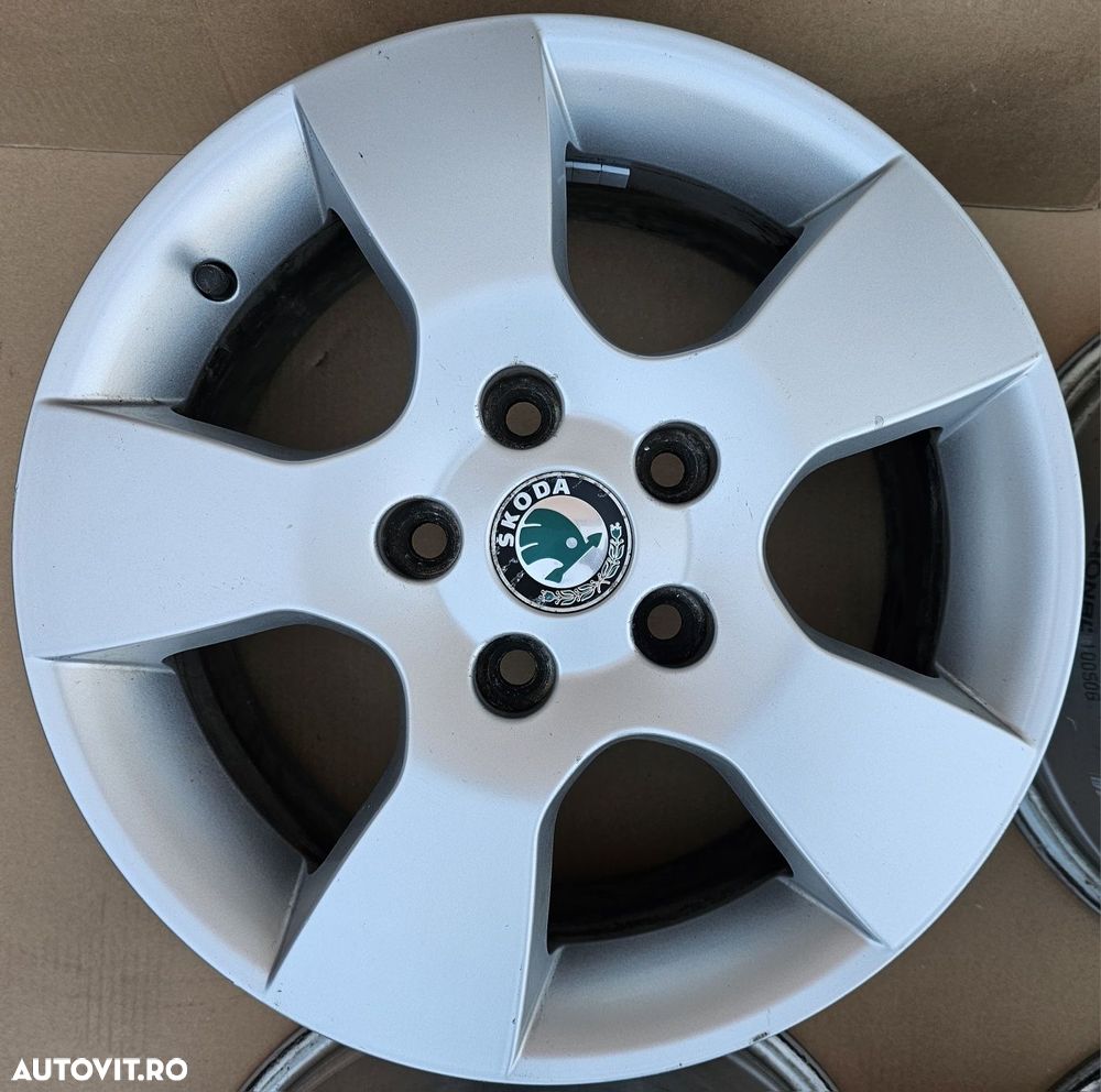 Jante Aliaj 15” 5x112-VwPassat/Golf5,SkodaOctavia,AudiA4/A3,SeatAltea - 2