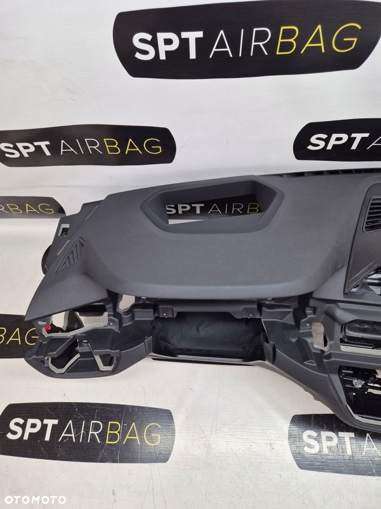 BMW G30 G31 SERIA 5 DESKA ROZDZIELCZA KONSOLA KOKPIT PULPIT PODUSZKI AIRBAG AIR BAG PASY KURTYNY KIT SET - 2