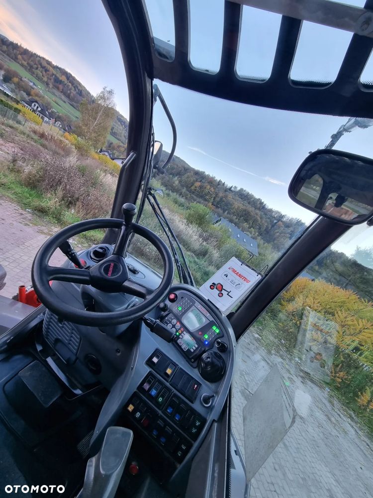 Manitou MRT2150 PRIVILEGE Ładowarka teleskopowa ROTO 21m udzwig 5ton jak Nowa z Norwegii 5900mtg  2013rok  Obrót pełny Zero luzów wycieków zadbana z Fermy Norweskiej - 37
