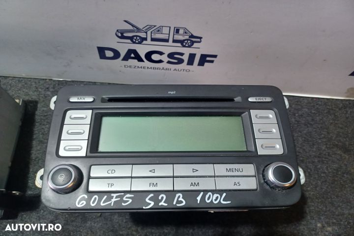 Radio cd 1K0035186AD Volkswagen VW Golf 5 [2003 - 2009] Variant wagon - 1