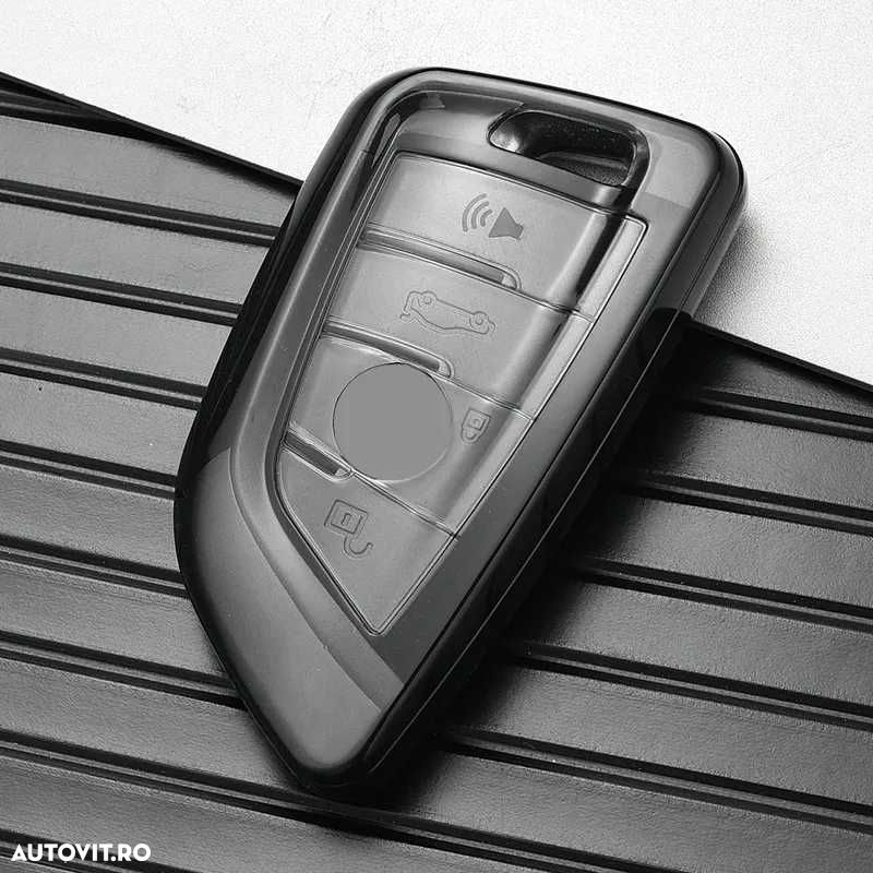 Husa Carcasa Cheie Protectie Transparenta Pentru BMW Seriile F si G - 1