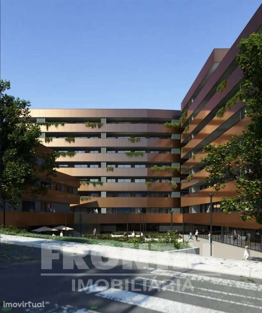 Apartamento T0 com Terraço e Estacionamento | Mafamude e Vilar Do Para - Grande imagem: 2/8