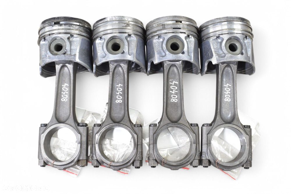 Tłok Korbowód VOLVO FORD PEUGEOT CITROEN 2.0d TDCI HDI D4204T RHR G6DA - 1