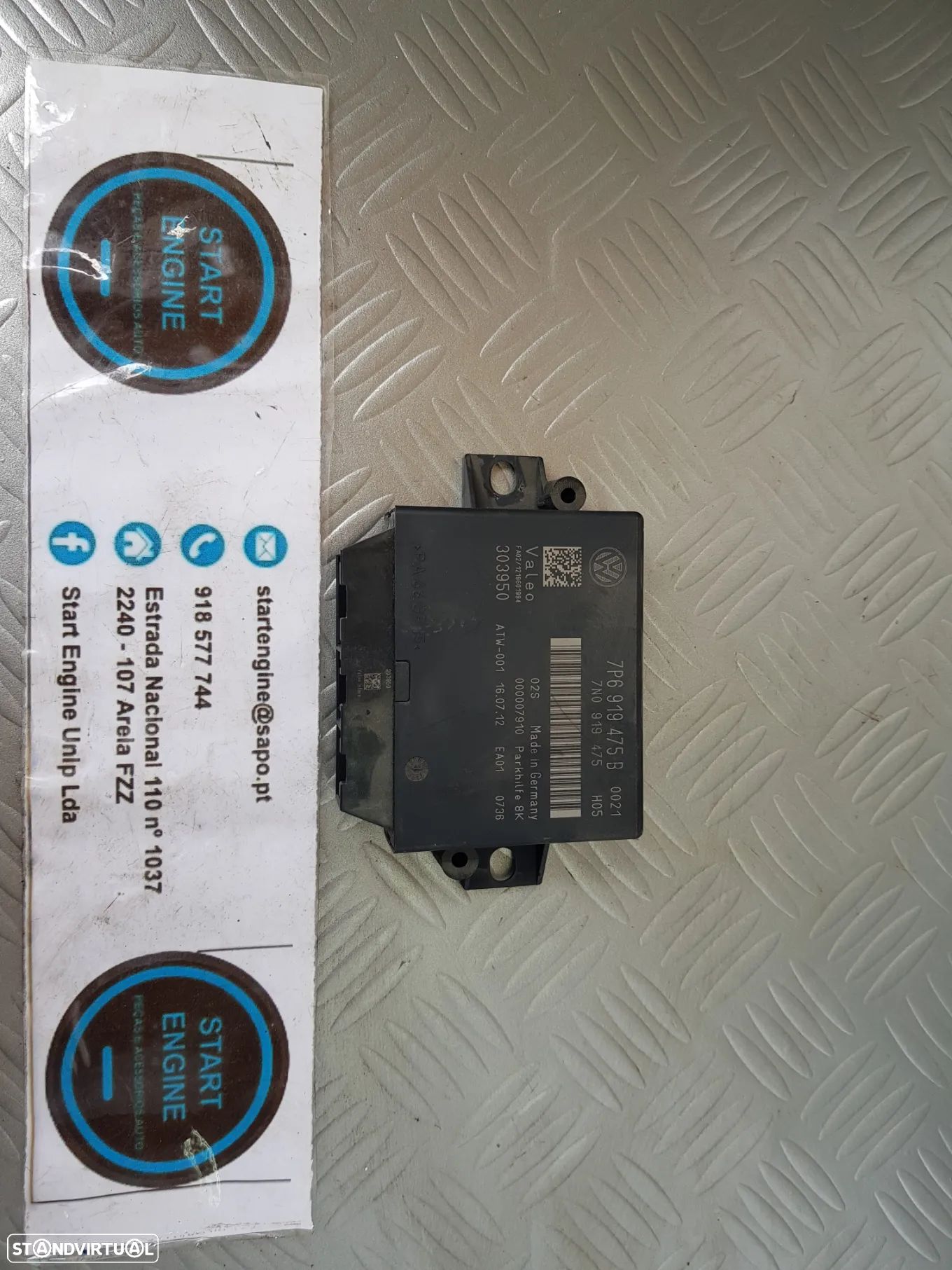 Modulo sensor de estacionamento PDC VW Touareg Audi A8 Passat B7 REF. 7P6919475B - 1