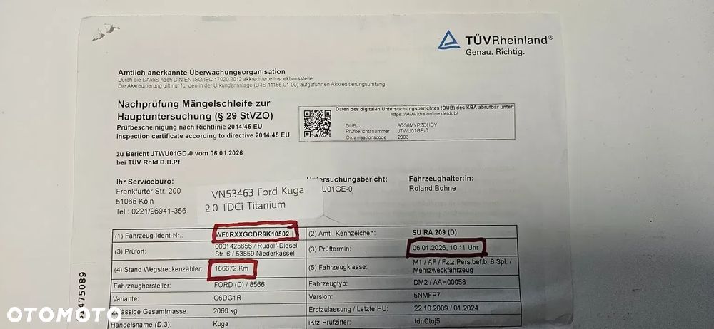 Ford Kuga 2.0 TDCi 2x4 Titanium - 29