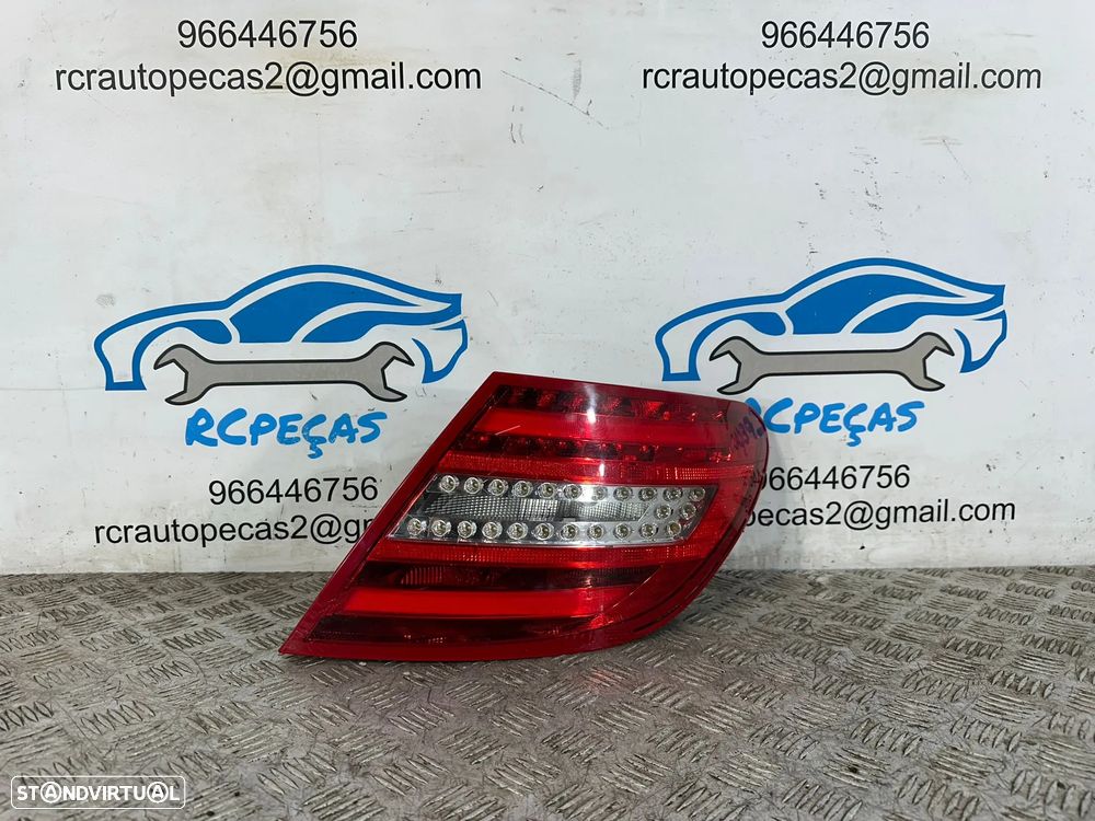.Farolins Tras Traseiros Esquerdo Direito Originais Led Mercedes Benz W204 Sedan 2006 - 2014 - 8