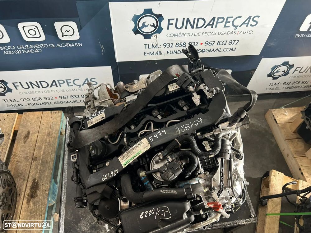 Motor Mercedes C250D 2.2 204Cv Ref: 651.921 - 5