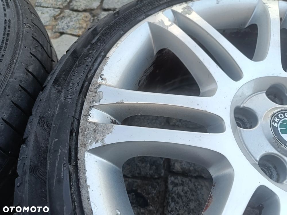 Felgi Aluminiowe 18 Skoda Superb 2 II 5x112 ET46 3T0601025E Koła Seat Audi VW 7,5J18H2 - 24