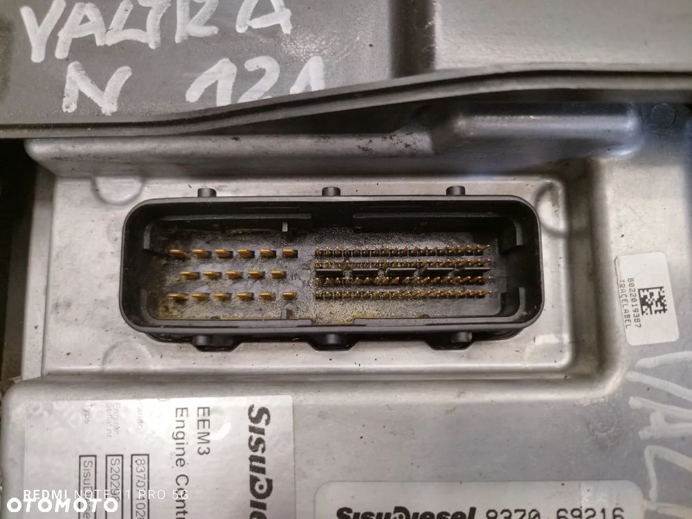 Sterownik ECU EEM3 V837069216 Sisu Valtra N 121 - 4