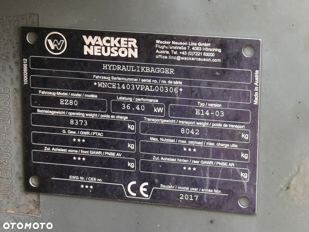 Wacker Neuson EZ 80 - 4