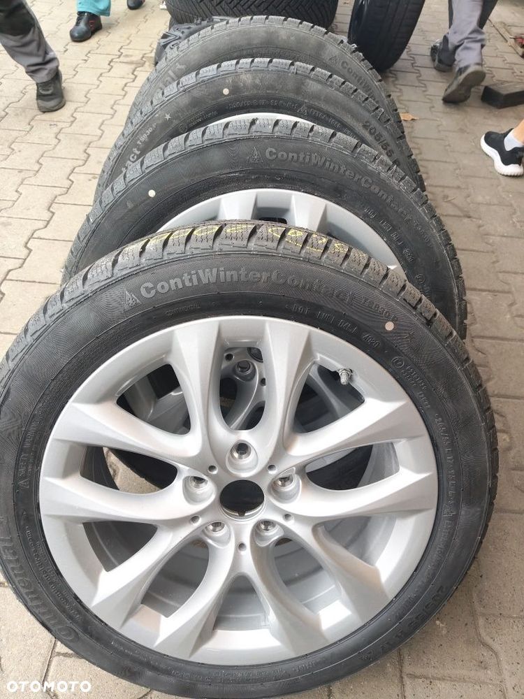 Nowe koła aluminiowe zimowe BMW 5x112 et54 205/55/17 Continental - 2