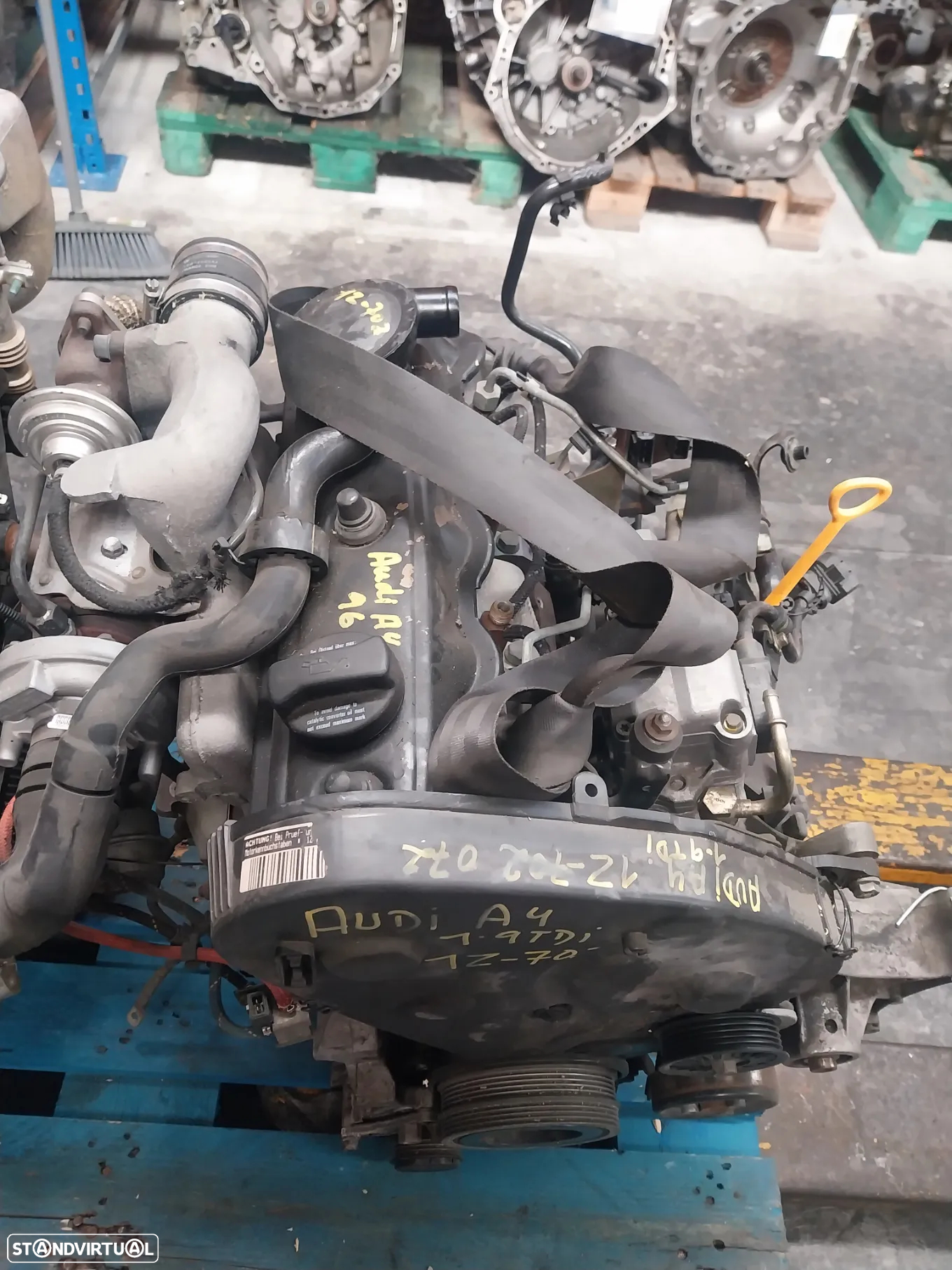 Motor Audi A4 1.9 tdi Ref: 1Z - 2