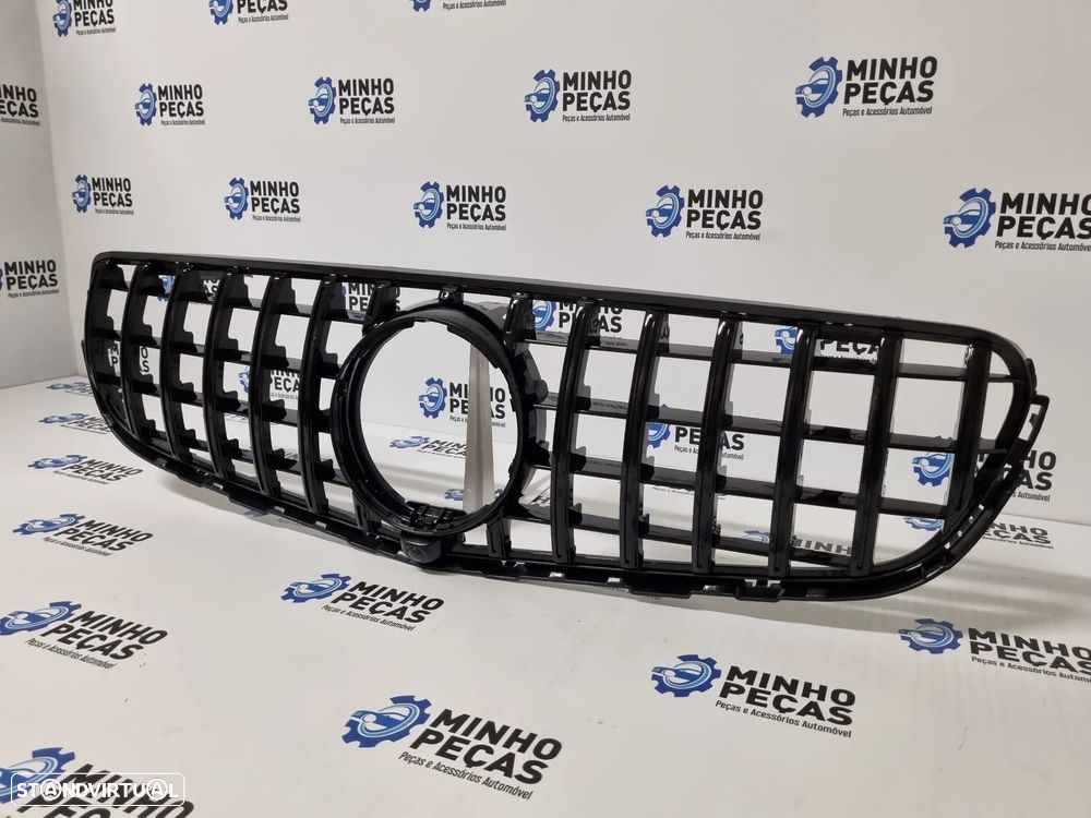 Grelha Frontal Mercedes GLC (X253) GTR Preto Brilho - 4