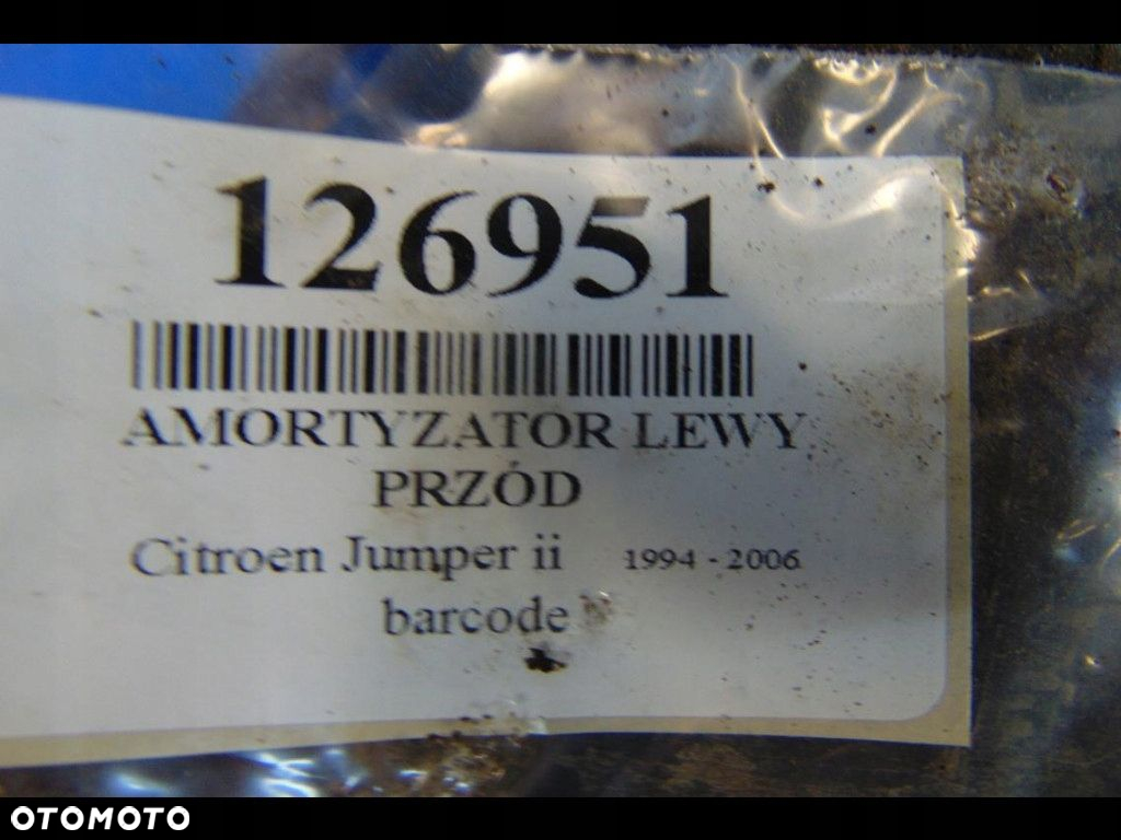 CITROEN JUMPER I 2.8HDI AMORTYZATOR LEWY PRZÓD - 6