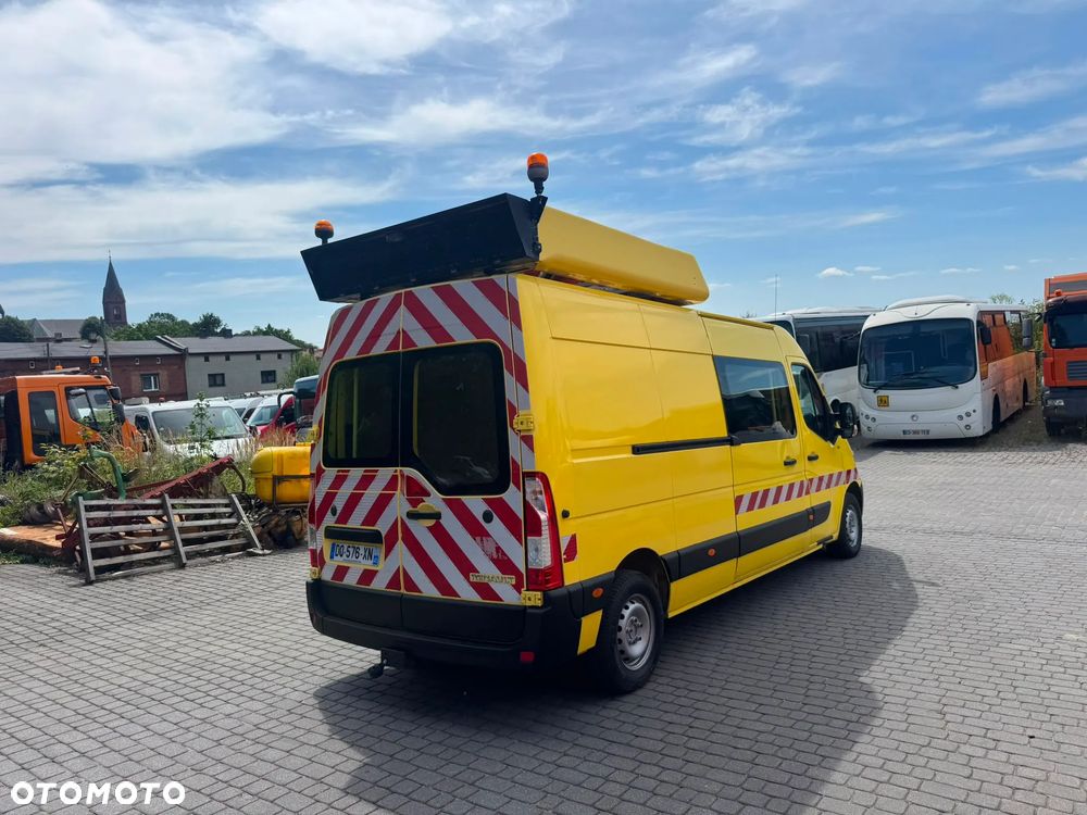 Renault Master 2015r. L3H2 Koguty Tablica LED 2 x Drzwi Przesuwne Obsługa Autostrady Roboty Drogowe - 10