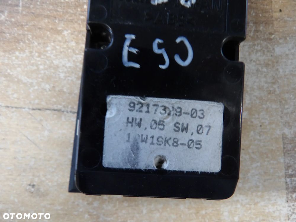 BMW - E90,E91 - PANEL , PRZEŁĄCZNIK SZYB - 9217329 - 2
