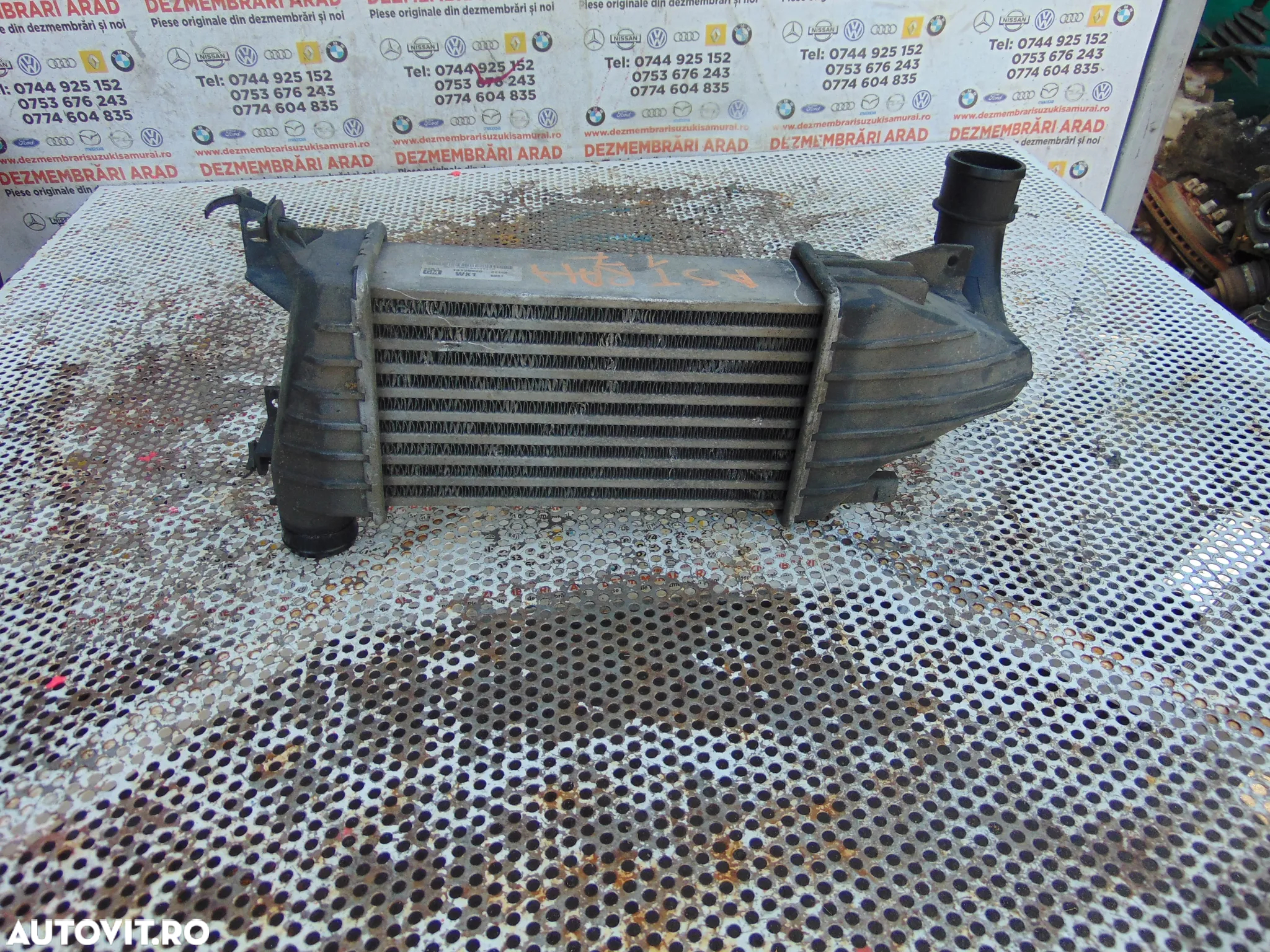 Radiator intercooler Opel Astra H motor 1.7 cod 13128926 - 4