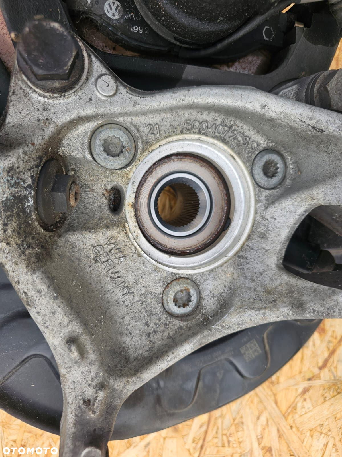 Prawa Noga Amortyzator Mcperson zwrotnica Zacisk Audi Seat Skoda VW - 8