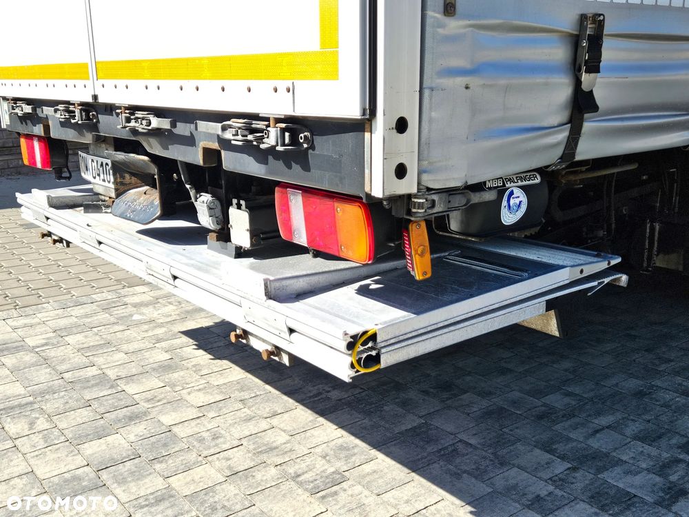 MAN TGM 15.290 / FIRANKA / AUTOMAT / CAŁY NA PODUSZKACH / KLIMA POSTOJOWA / BEZ ADBLU / BEZ DPF / SPROWADZONY / 18 PALET / E5 /  WINDA / NISKI PRZEBIEG - 9