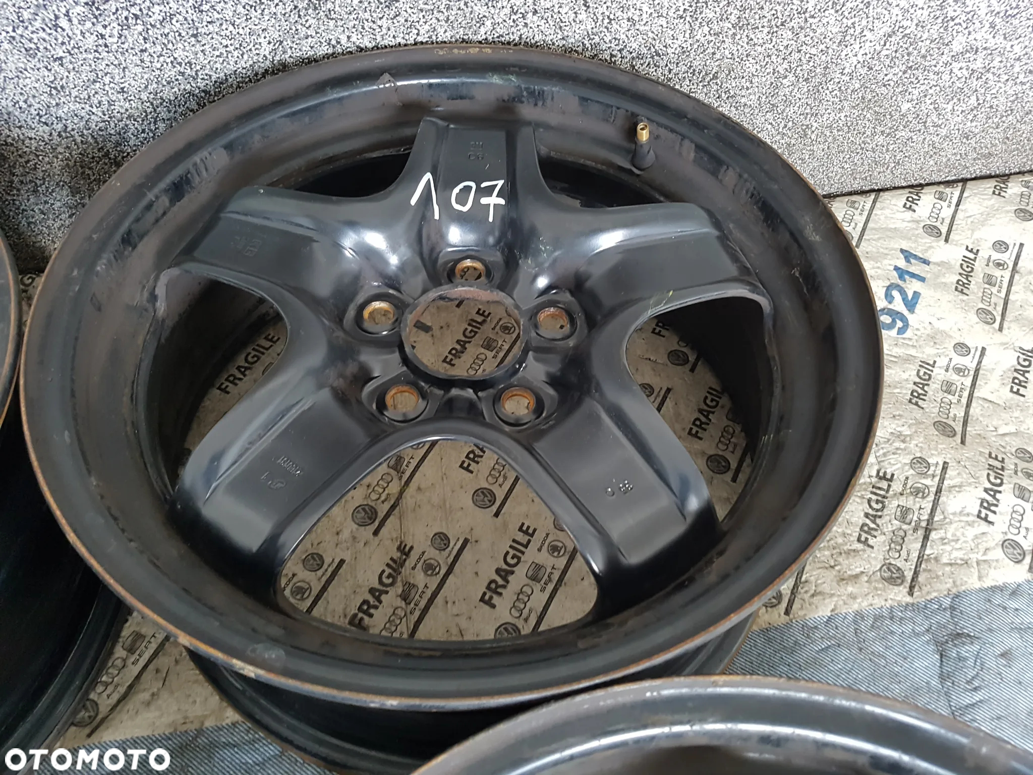 FELGI STALOWE STRUKTURALNE KOŁPAKI OPEL  5x110 6,5JX16 ET39 ASTRA H MERIWA B ZAFIRA B VECTRA C - 13