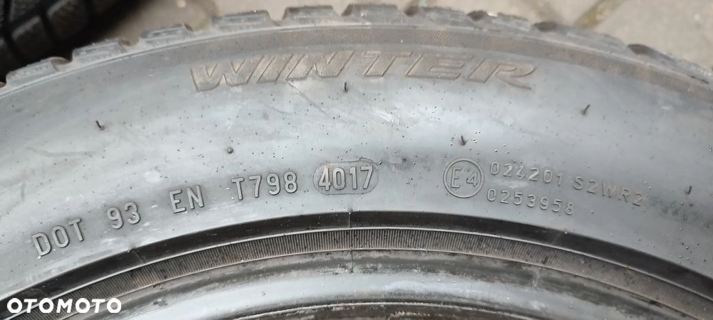 OPONY ZIMOWE 225/55R17 PIRELLI SOTTOZERO 3 (4017) ZIMA KOMPLET 4 SZTUKI - 7