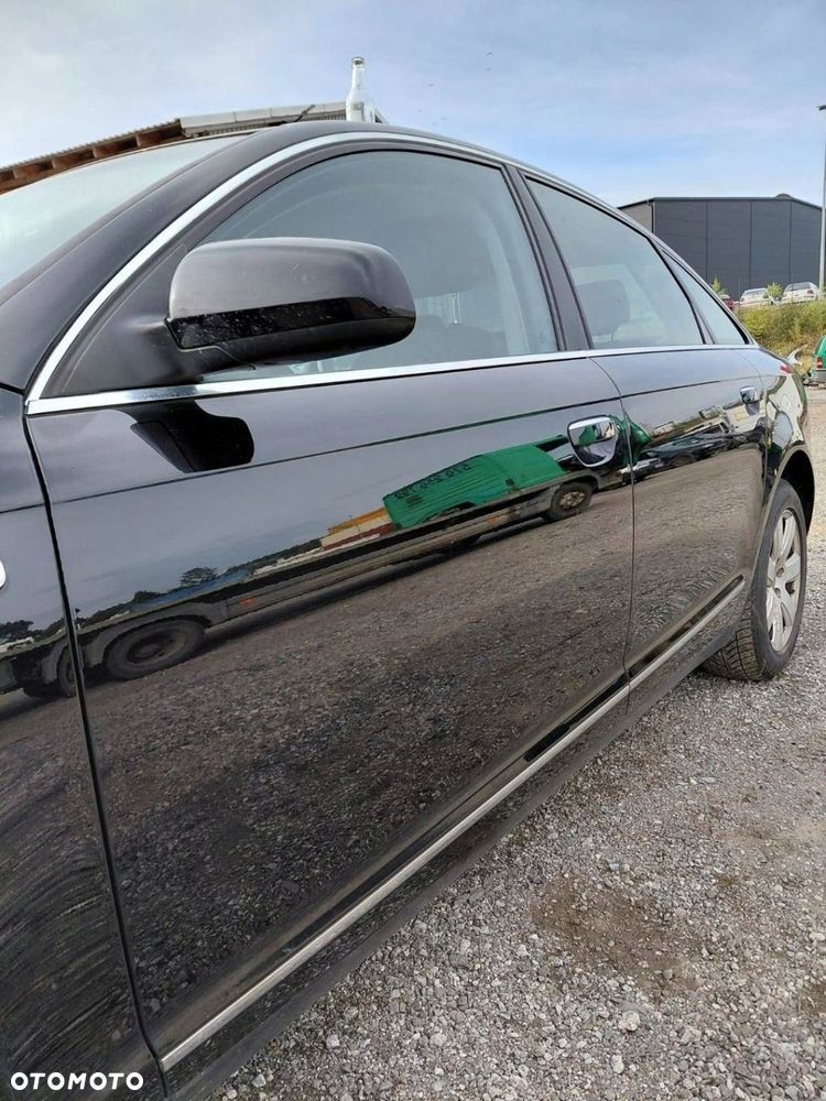 AUDI A6 C6 DRZWI PRZEDNIE LEWE W KOLOR BEZ OSPRZĘTU LY9B 2004-2011 - 3