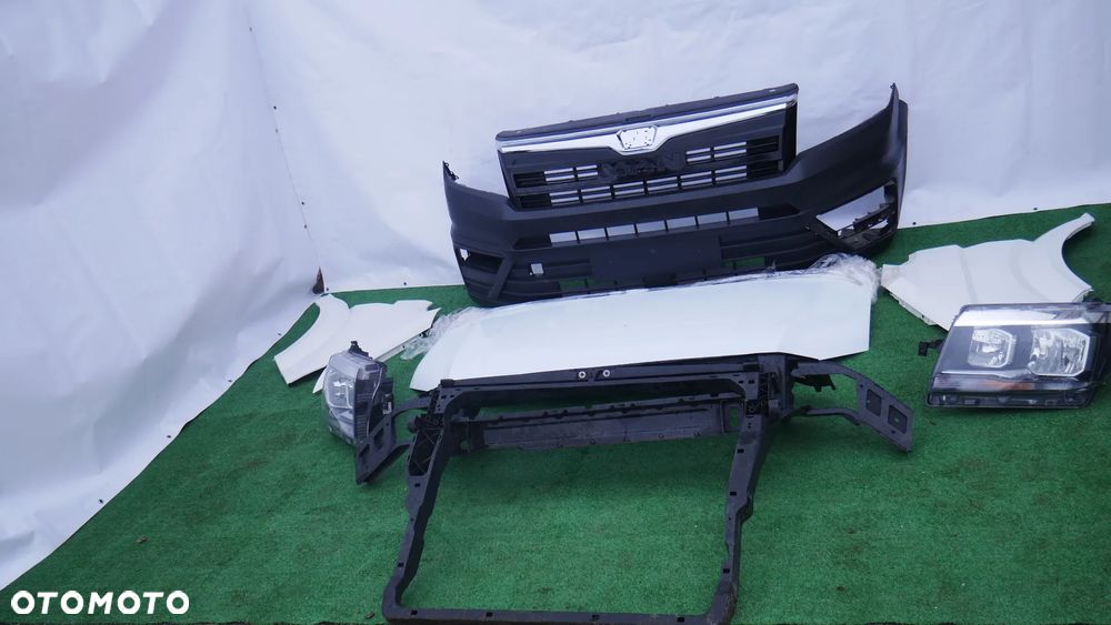 MAN TGE II 2 VW CRAFTER II 2 ZDERZAK GRILL MASKA LAMPY PAS PRZEDNI BŁOTNIKI - 3