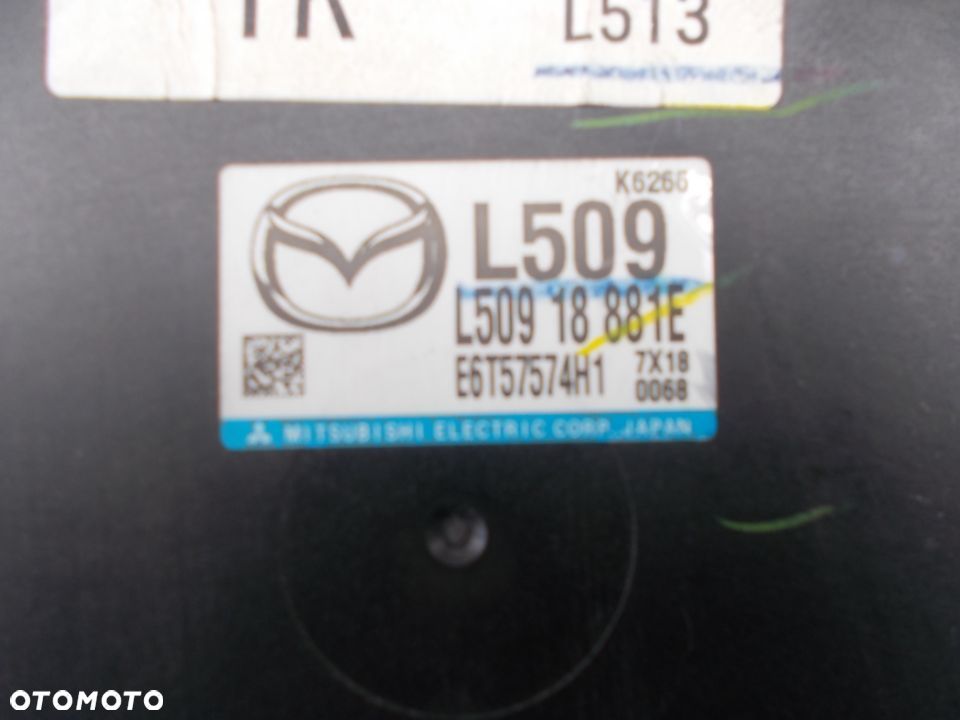 Mazda 6 GH sterownik silnika  L509 18 881E 2.5 B - 2