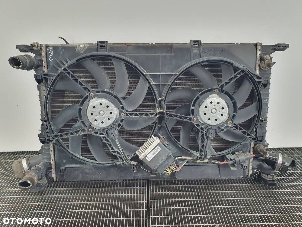CHŁODNICE KOMPLET KLIMATYZACJA WENTYLATOR AUDI A5 8T 2.0 TFSI 8K0121251T - 6