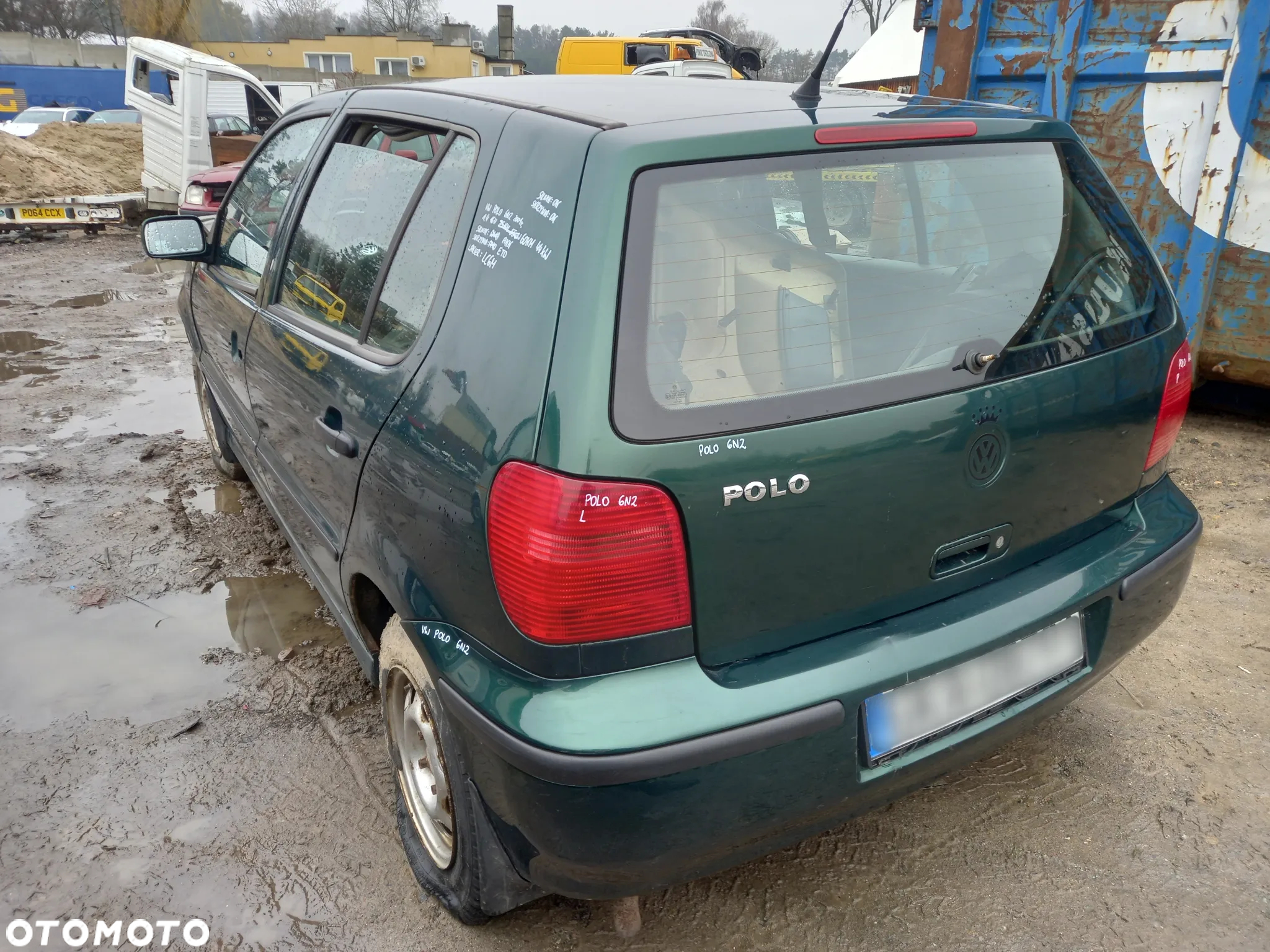 VW POLO III LIFT 6N2 KLAPA BAGAŻNIKA LC6M - 12