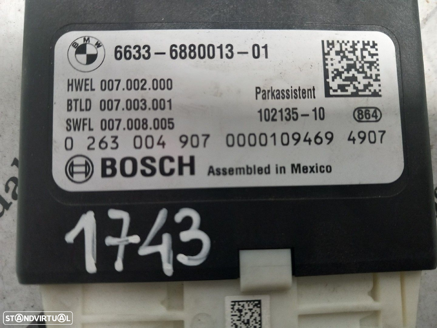 Módulo Eletrónico Bmw 1 (F20) - 4