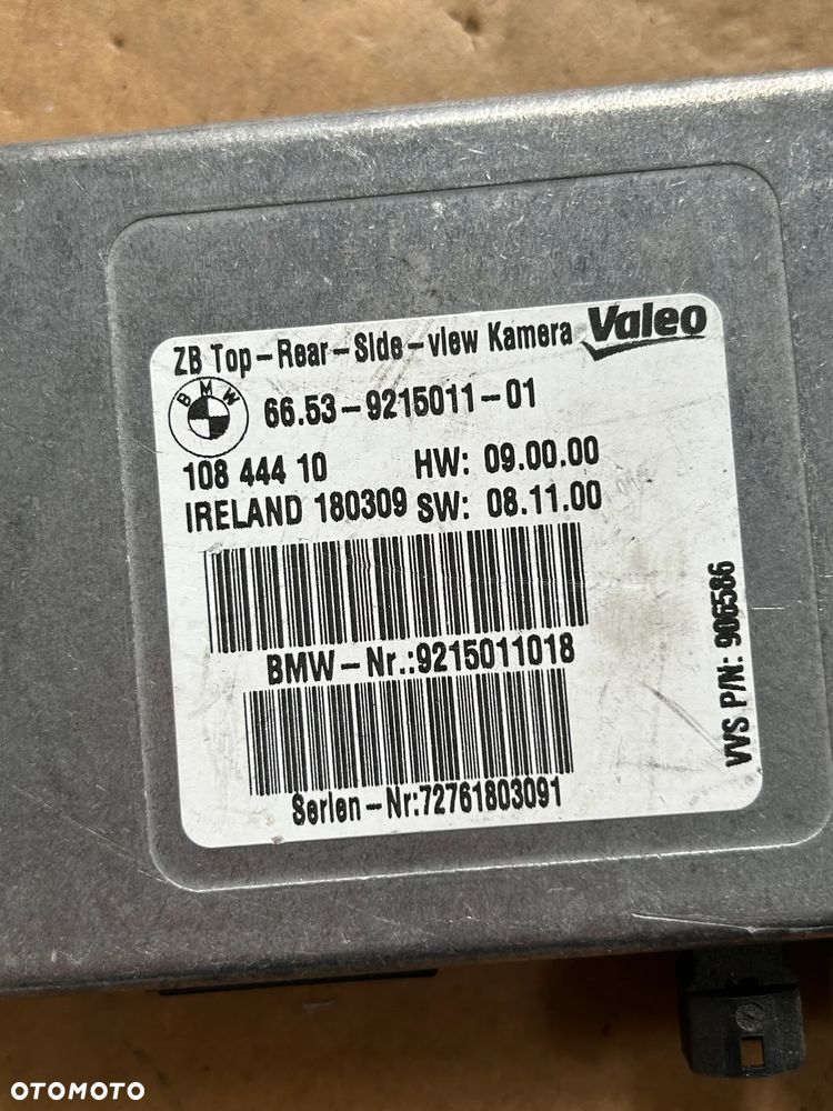 BMW F01 F10 F30 STEROWNIK MODUŁ KAMERY COFANIA 9215011 - 4