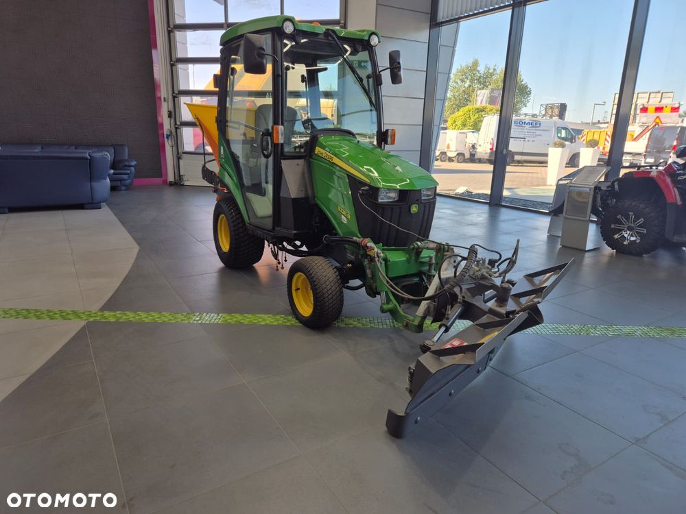 John Deere 1026 R 4X4 / MINI TRAKTOR / PŁUG / SYPIARKA / NOŚNIK NARZĘDZI / STAN IDEALNY / YANMAR / SERWISOWANY / NISKIE MOTOGODZINY - 6