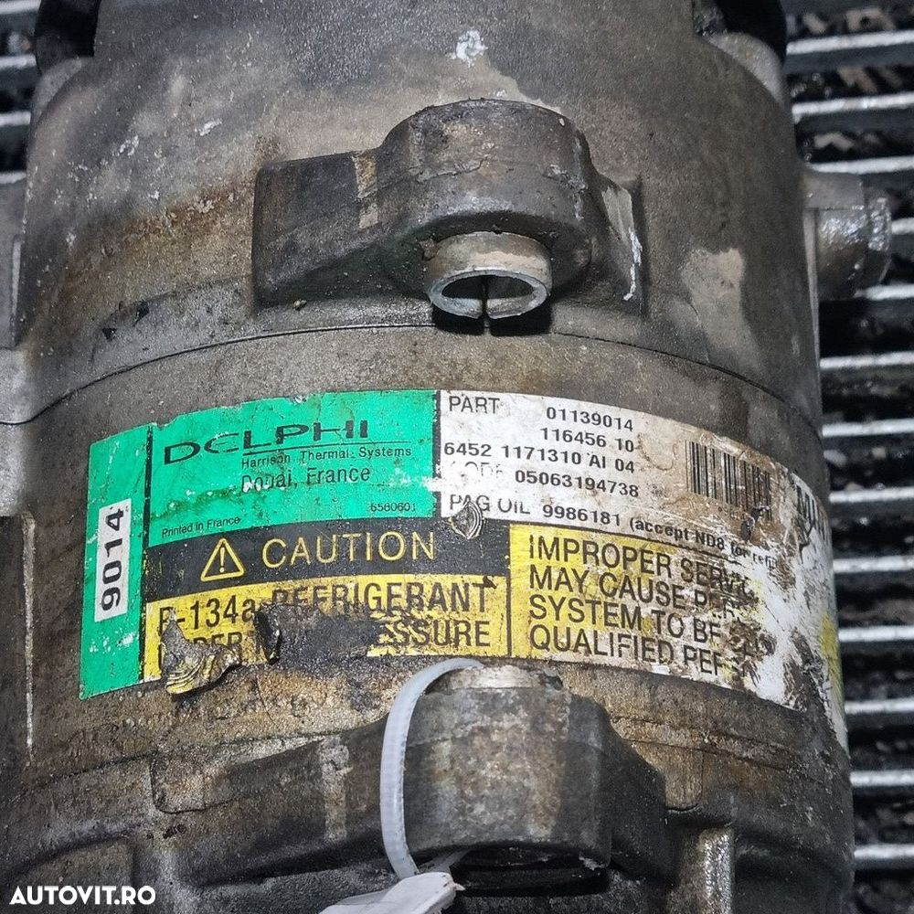 Compresor clima Mini One 1.6 Benzina 2001 - 2006 90CP W10 B16 A (1465) Benzina 01139014 - 5