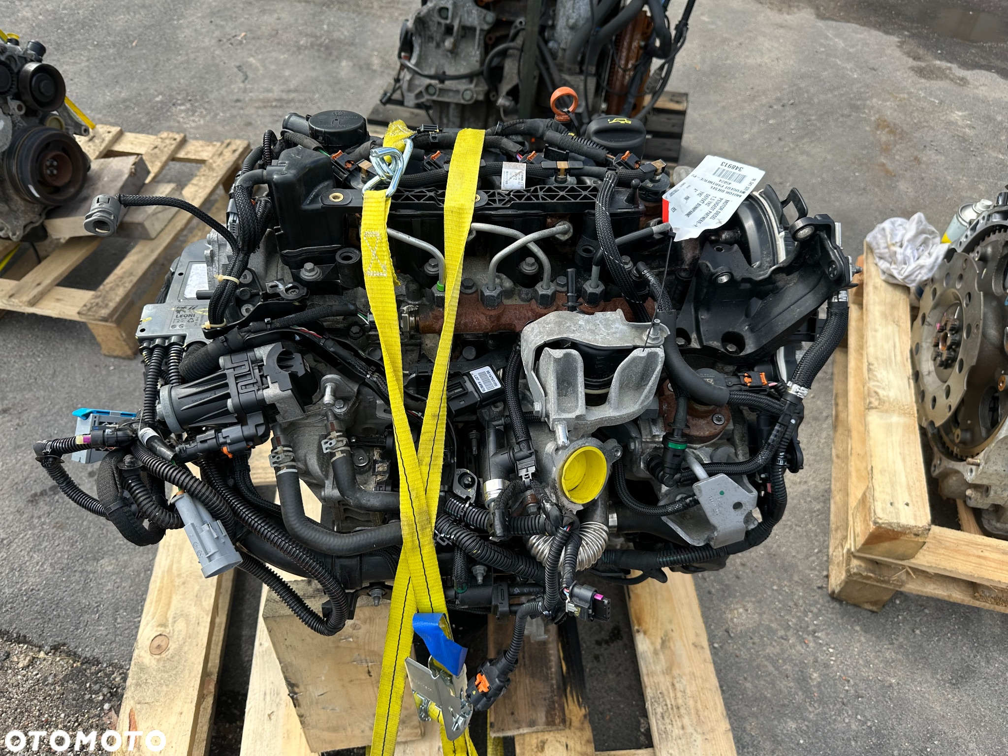 KOMPLETNY SILNIK PEUGEOT CITROEN 1.5 HDI YHZ 40 000KM. - 5