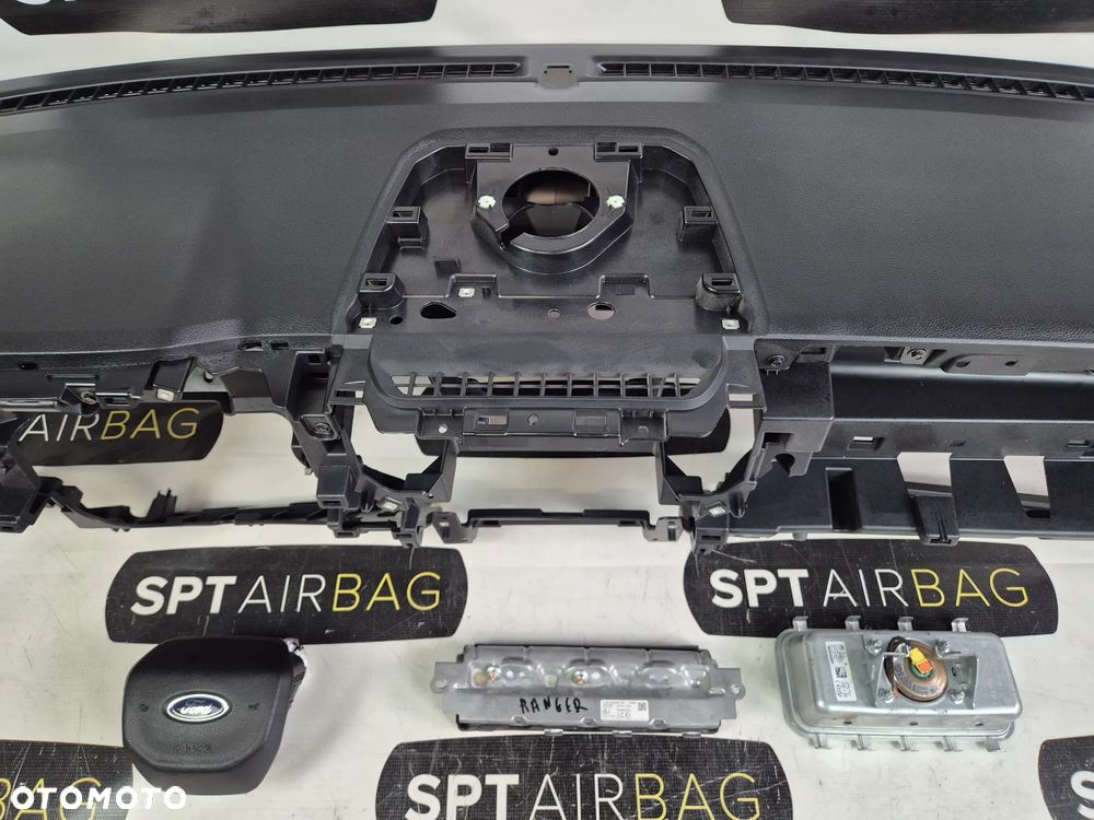 FORD RANGER RAPTOR 6 VI DESKA ROZDZIELCZA KONSOLA KOKPIT PULPIT PODUSZKI AIRBAG AIR BAG PASY KIT SET - 4